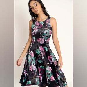 Blackmilk Dragon Midi Dress